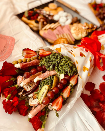 Valentine's Charcuterie Bouquets